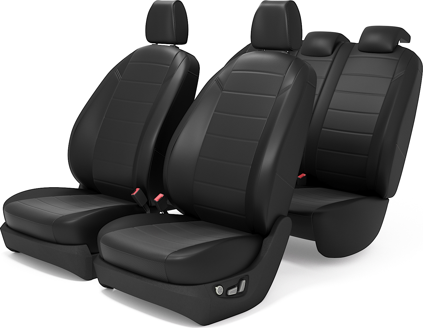 

Чехлы на сиденья для БМВ Х3 Е83 с 2003 по 2010 год, Экокожа, черный / PX3E83lineblk, PX3E83