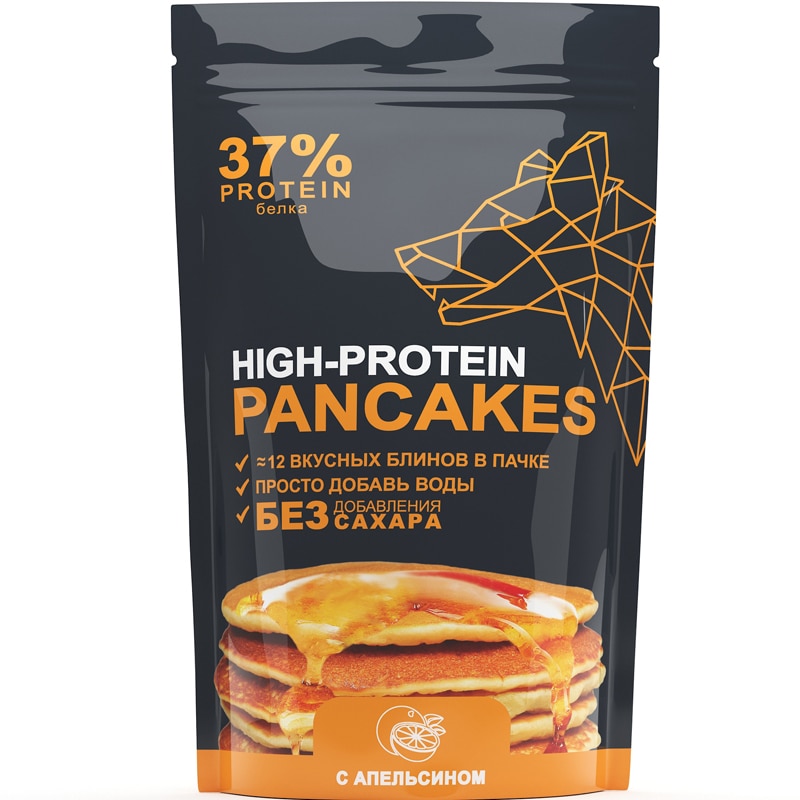 Смесь для высокобелковых блинов «Апельсин» без сахара