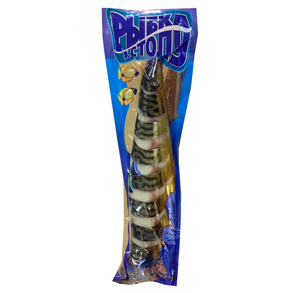 

Скумбрия Томич по-деревенски холодного копчения кусочки 300 г