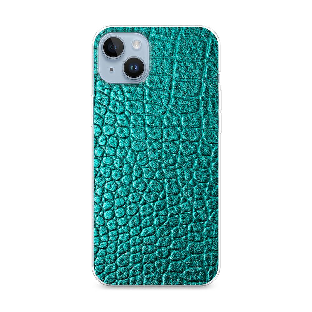 

Чехол Awog на Apple iPhone 14 Plus / Айфон 14 Плюс "Бирюзовая змея", 15350-3