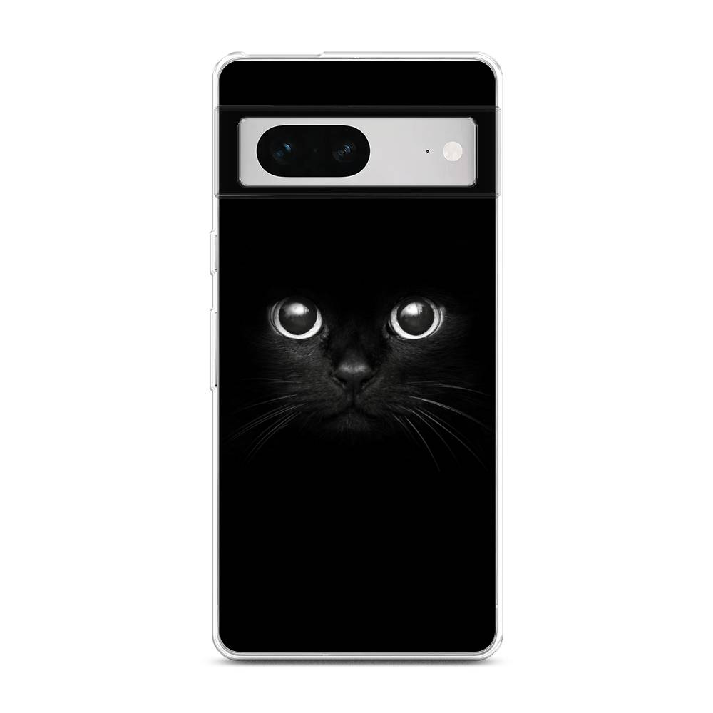 

Чехол Awog на Google Pixel 7 "Взгляд черной кошки", Белый;черный