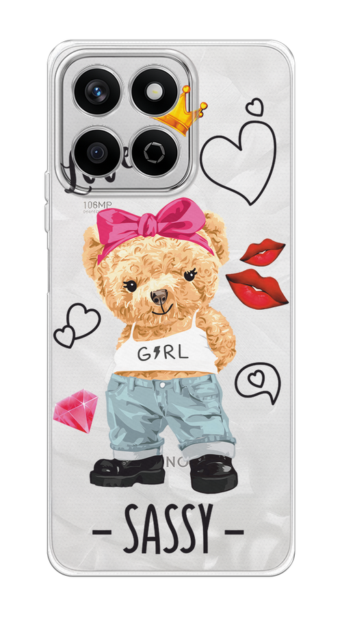 

Чехол на Honor X7c Sugar Mommy, Голубой;белый;розовый, 6125250-1