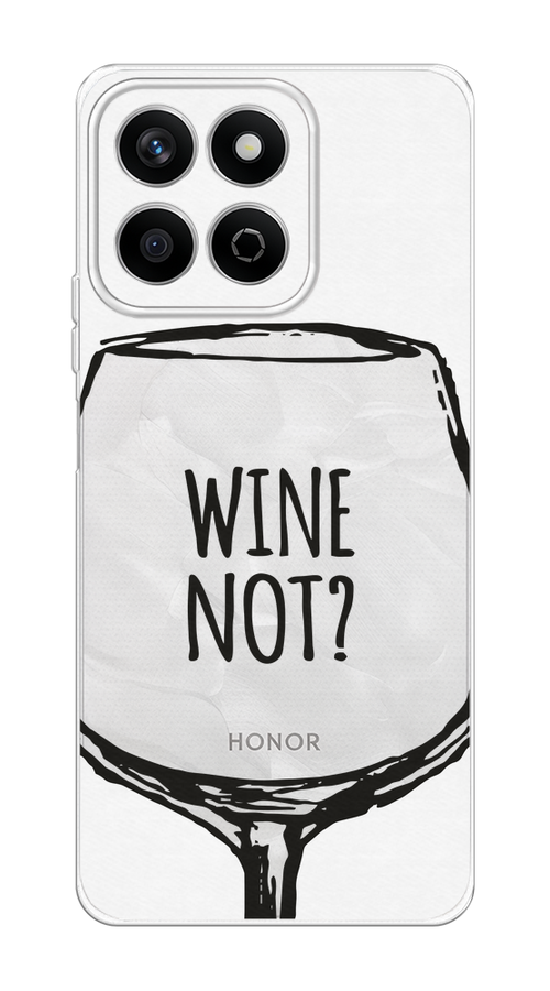 

Чехол на Honor X7c Wine not white, Белый, 6125250-1