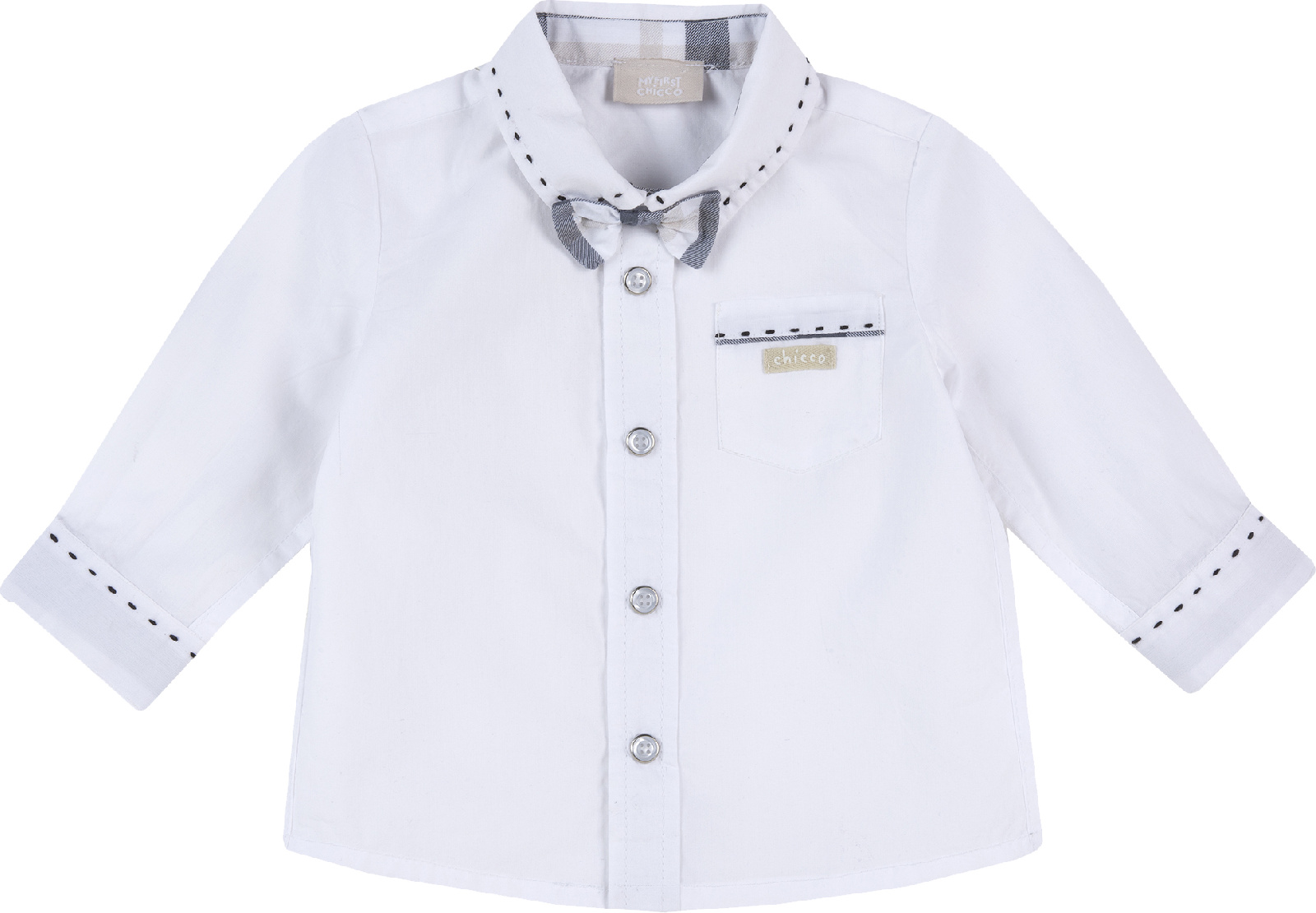 

Рубашка Chicco 09054563074033 цв. белый р. 74, 9054563