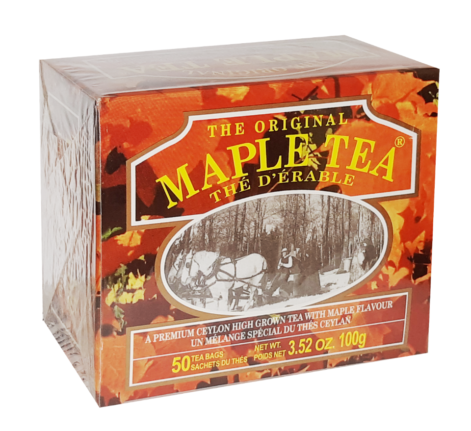 Чай черный Mlesna Maple Tea с ароматом сока канадского клена 50 пакетиков по 2 грамма