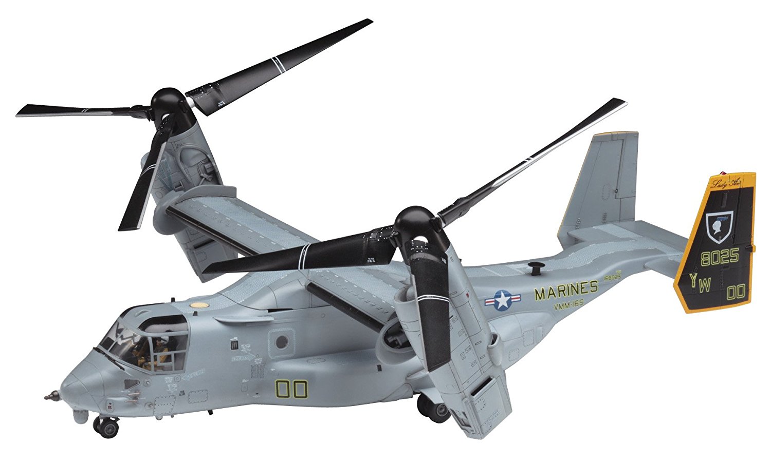 

Сборная модель Hasegawa H01571 самолет MV-22B OSPREY E41