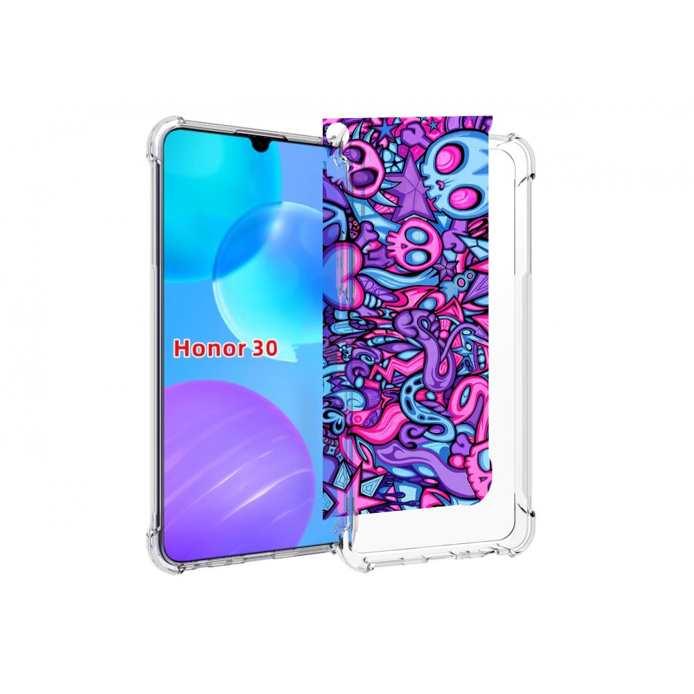 

Чехол MyPads крутой-паттерн для Huawei Honor 30 Lite, Tocco