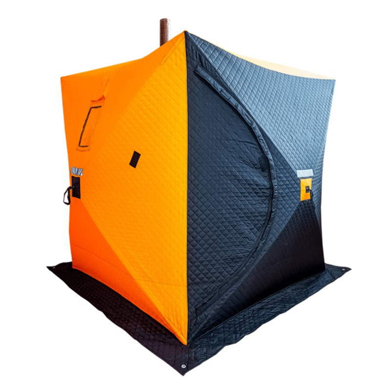 Зимняя палатка Ex-PRO Winter 1, чёрно-оранжевая