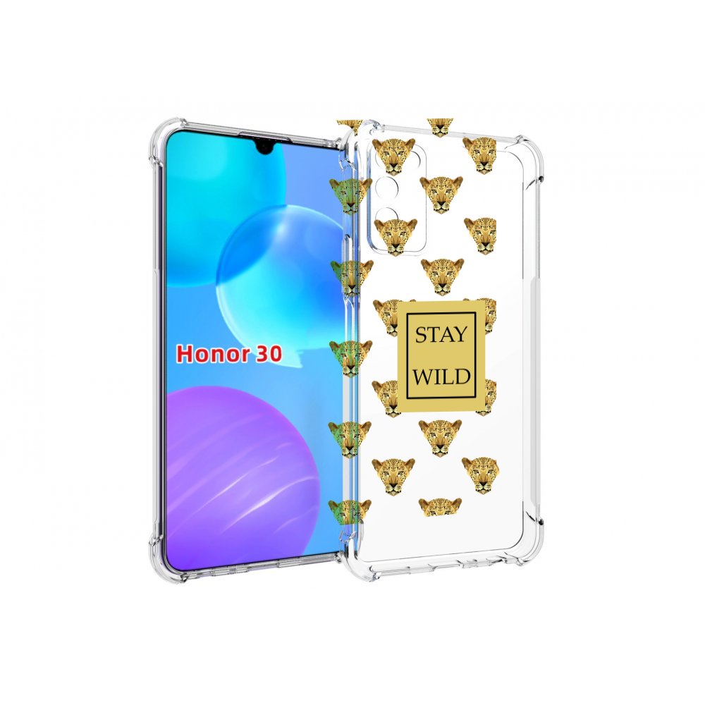 

Чехол MyPads леопард-вайлд для Huawei Honor 30 Lite, Tocco