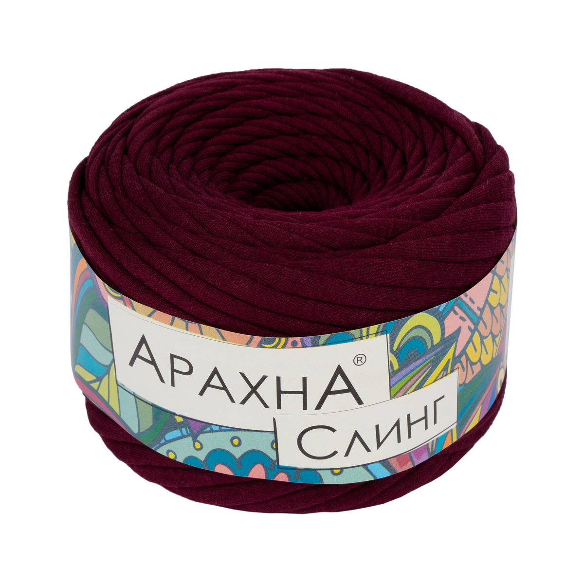 

Пряжа ARACHNA Sling 100% хлопок 2 шт. х 150 г, 50 м №36 т.бордовый, Sling