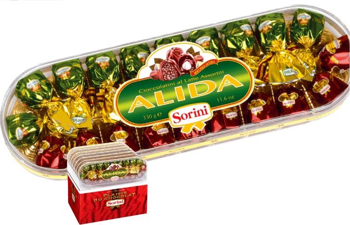 

Шоколадные конфеты Sorini Alida
