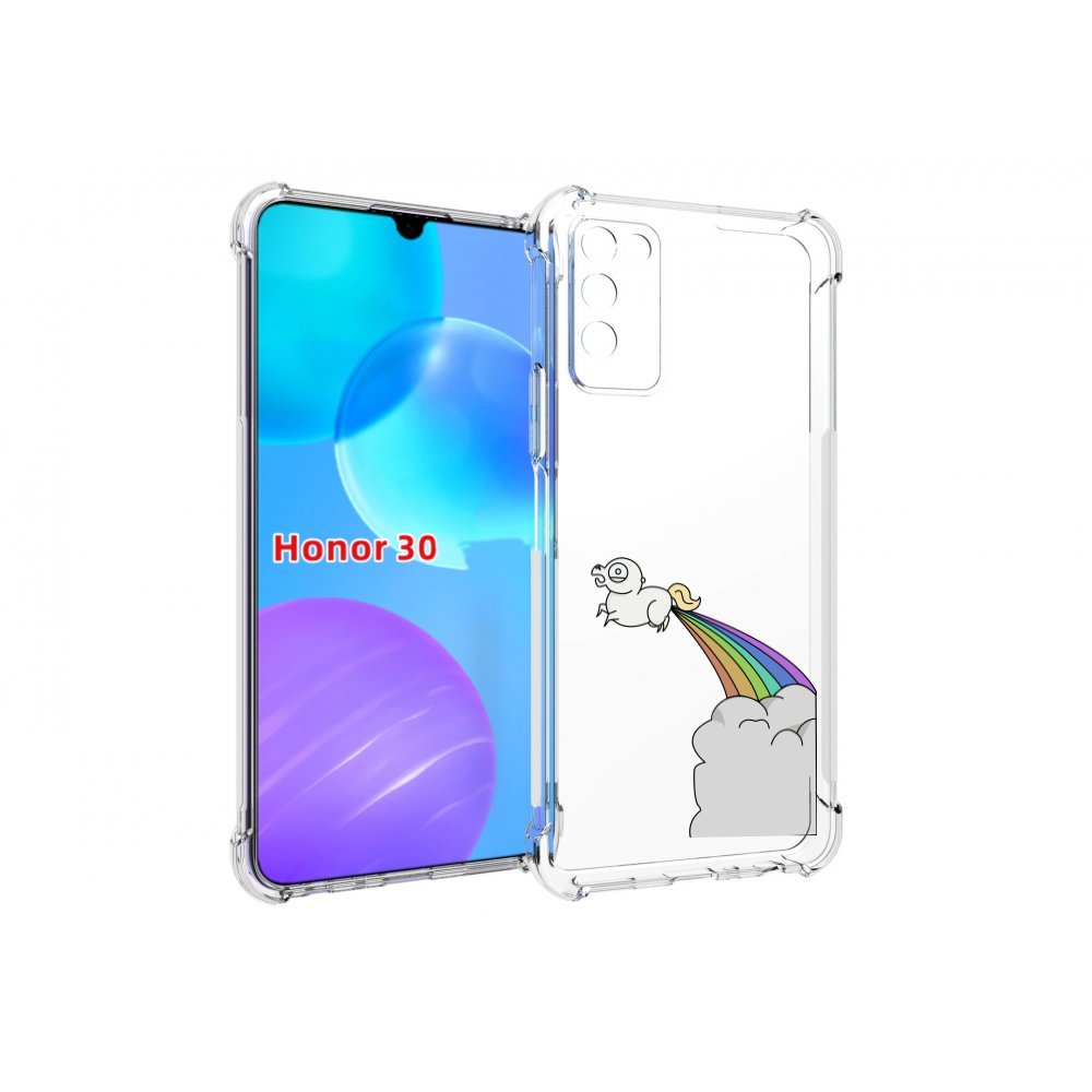 

Чехол MyPads летающее-пони детский для Huawei Honor 30 Lite, Tocco