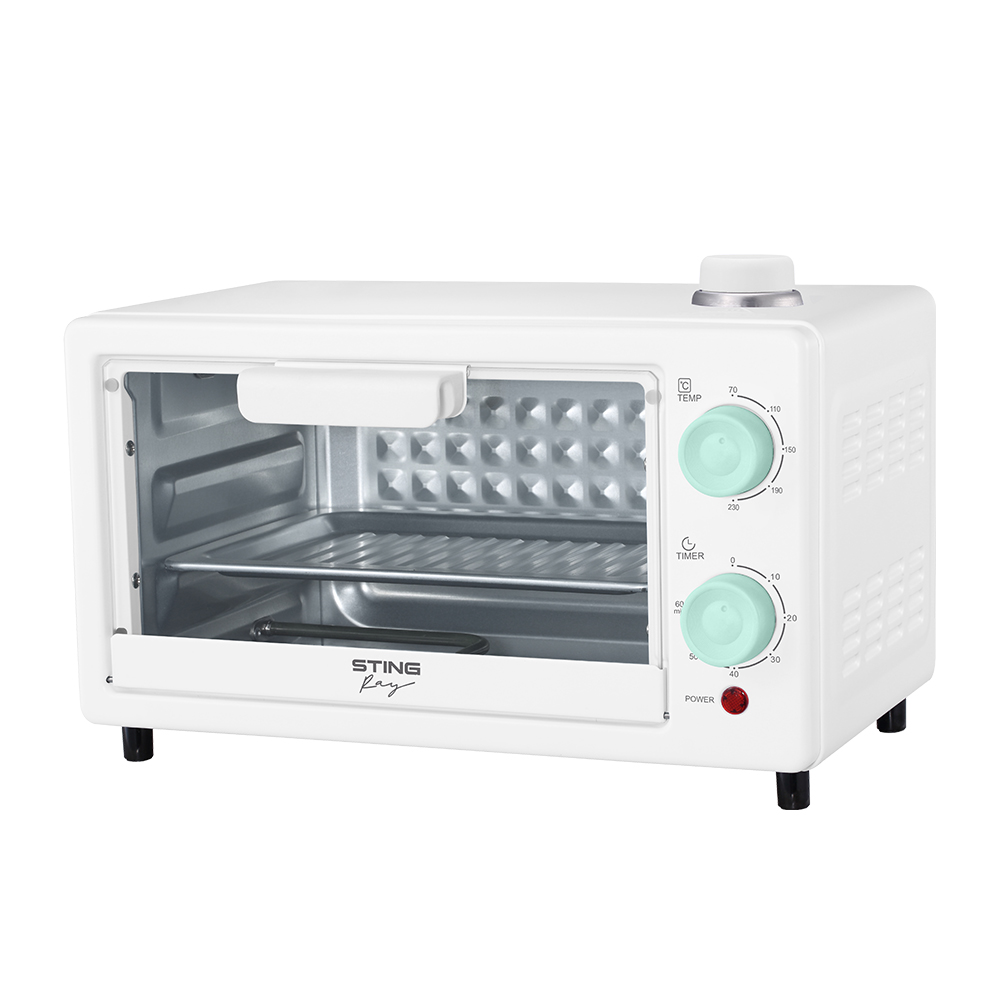 

Мини-печь StingRay ST-EO100A белый, зеленый, ST-EO100A