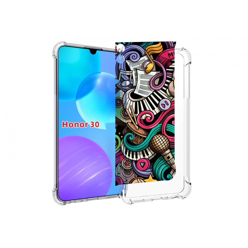

Чехол MyPads любимая-музыка для Huawei Honor 30 Lite, Tocco