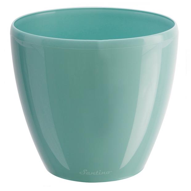 

Цветочный горшок Santino Deco tvin 2,5 л нефрит 1 шт., Зеленый, Deco tvin