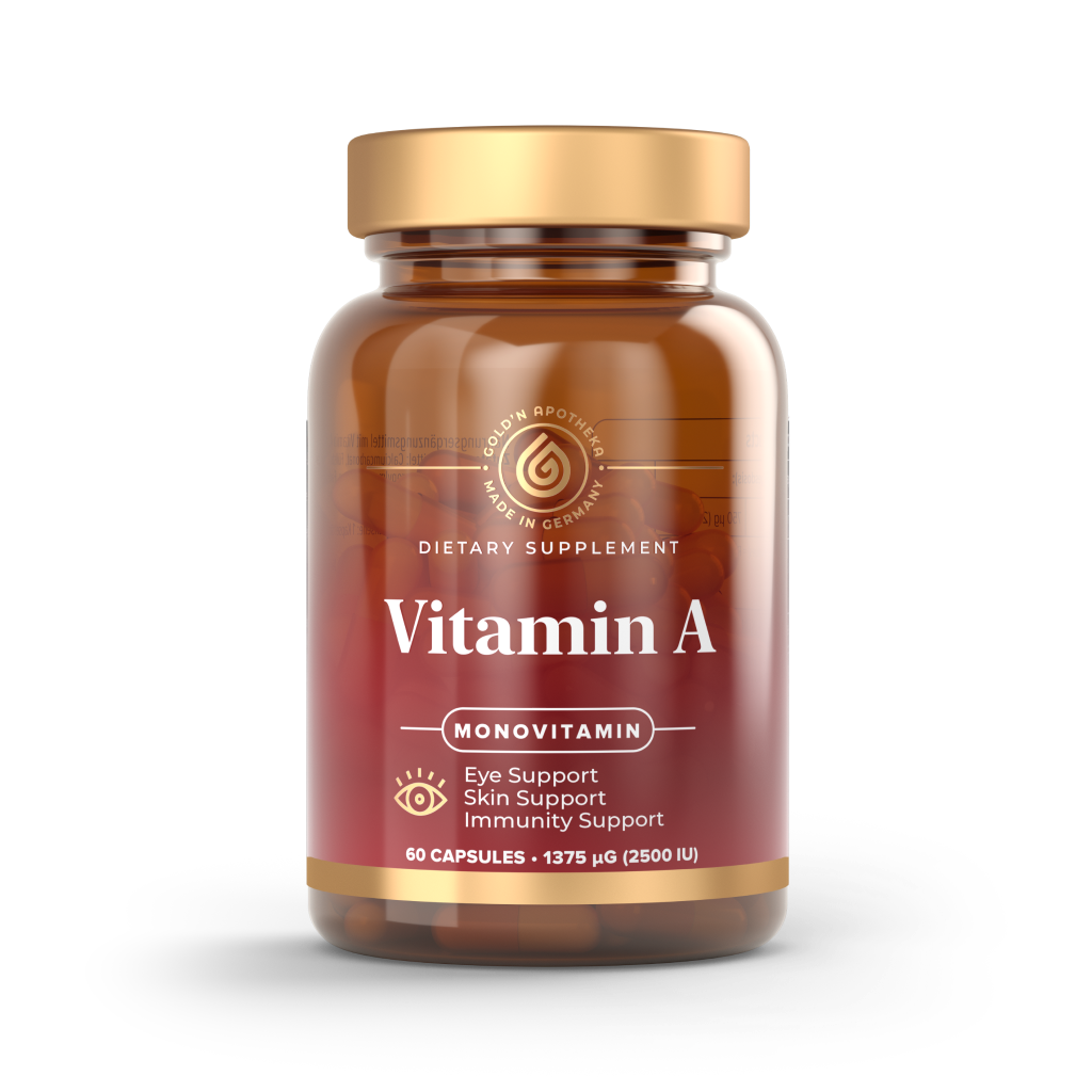 

Витамин А GOLD'N APOTHEKA Vitamin A капсулы 60 шт.