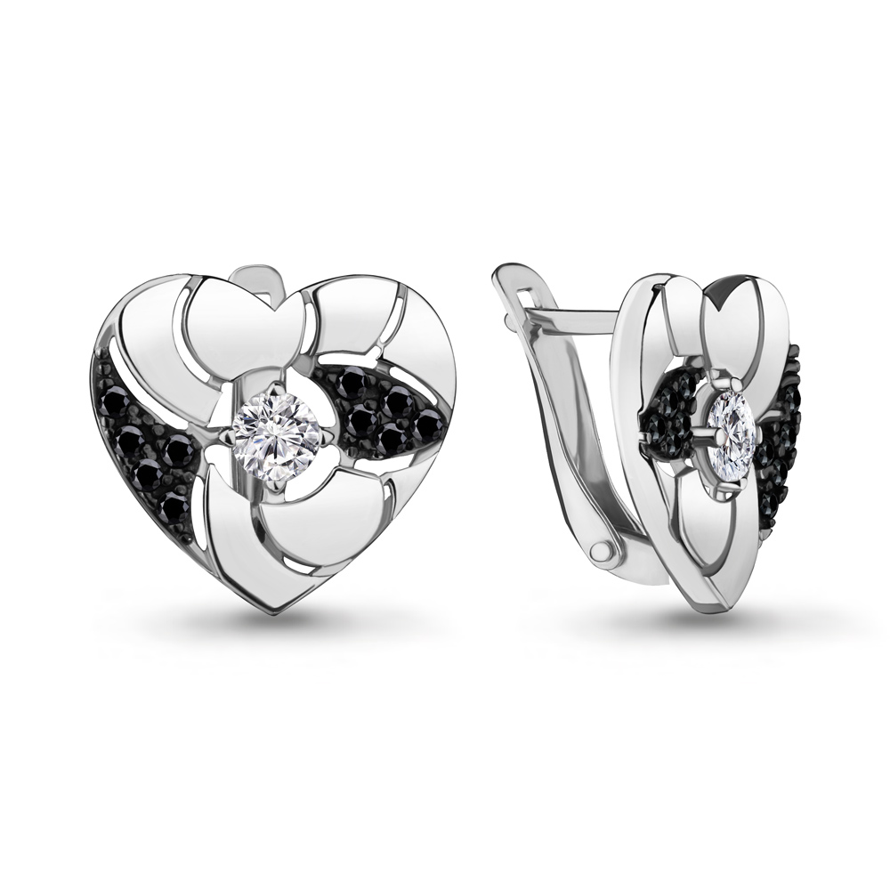 

Серьги из серебра с кристаллом Aquamarine 46966АЧ_925_р, 46966АЧ_925_р