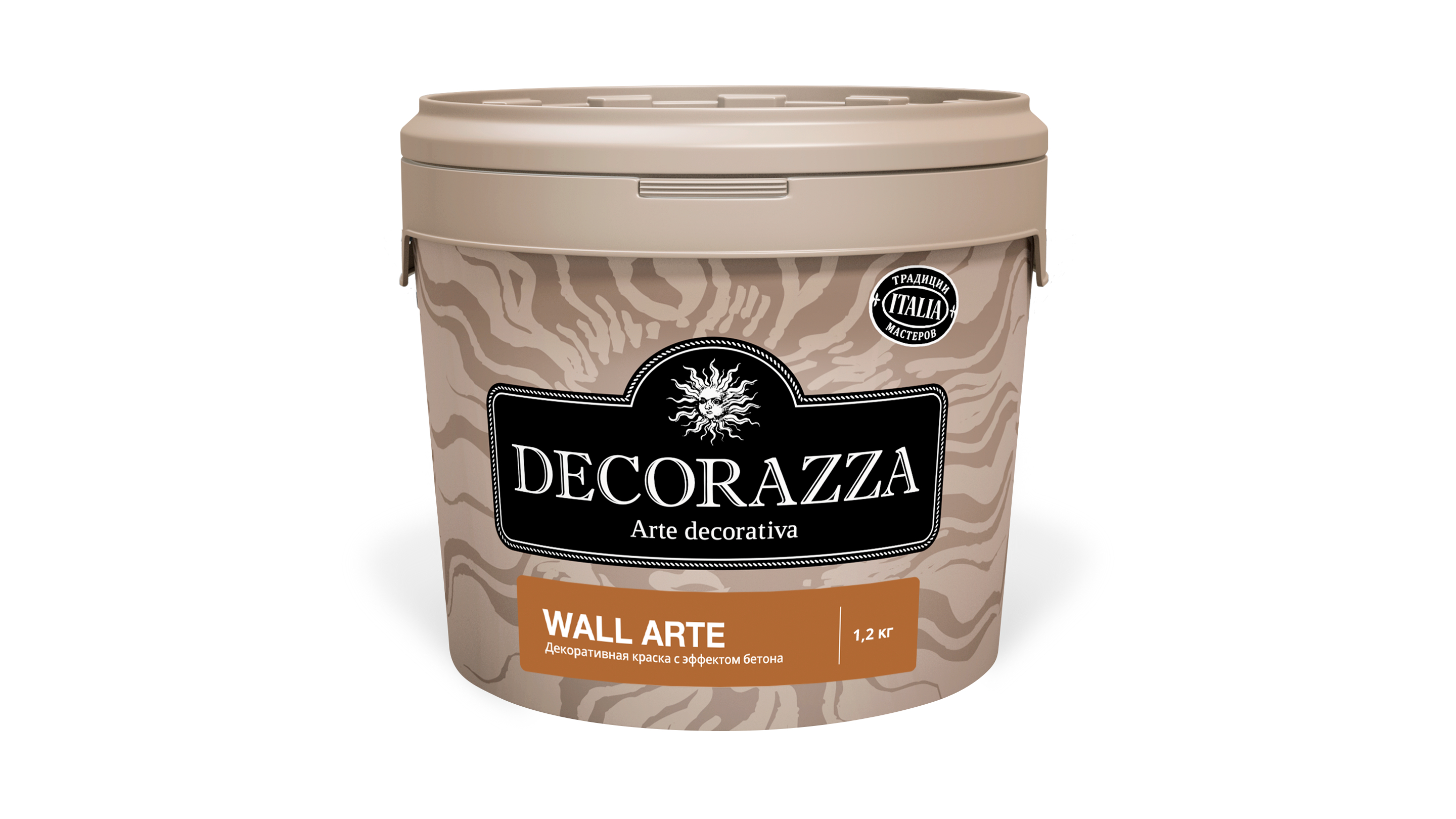 Краска Decorazza Wall Arte декоративная, 1,2 кг