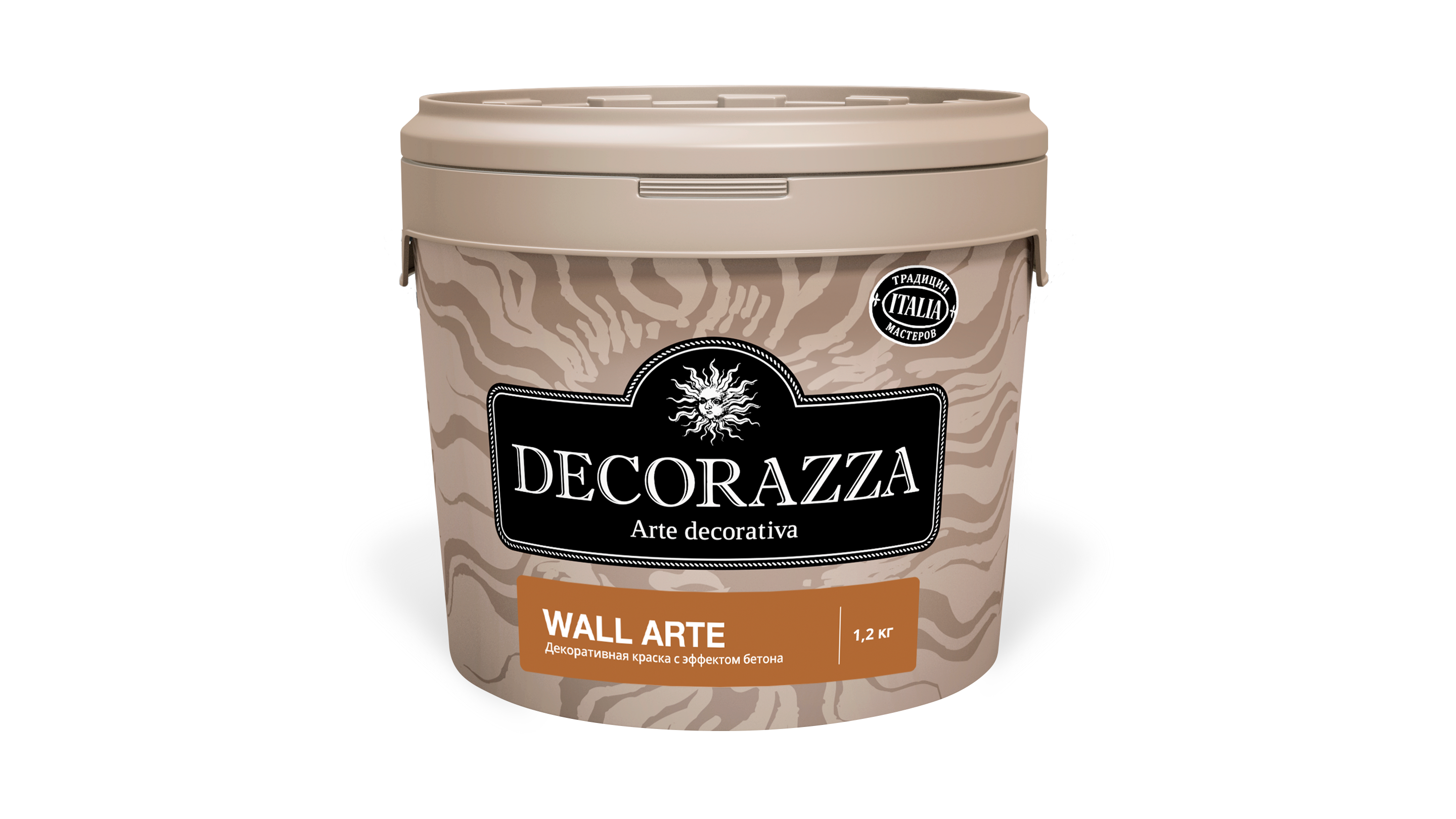 Декоративная штукатурка Decorazza Wall Arte (с эффектом гладкого бетона) 1.2 кг декоративная штукатурка decorazza seta argento st 001 серебро 5 кг