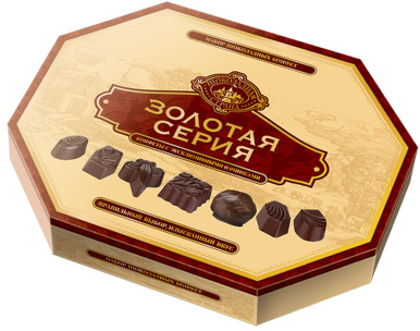

Набор конфет Шоколадная страна Золотая серия 400 г