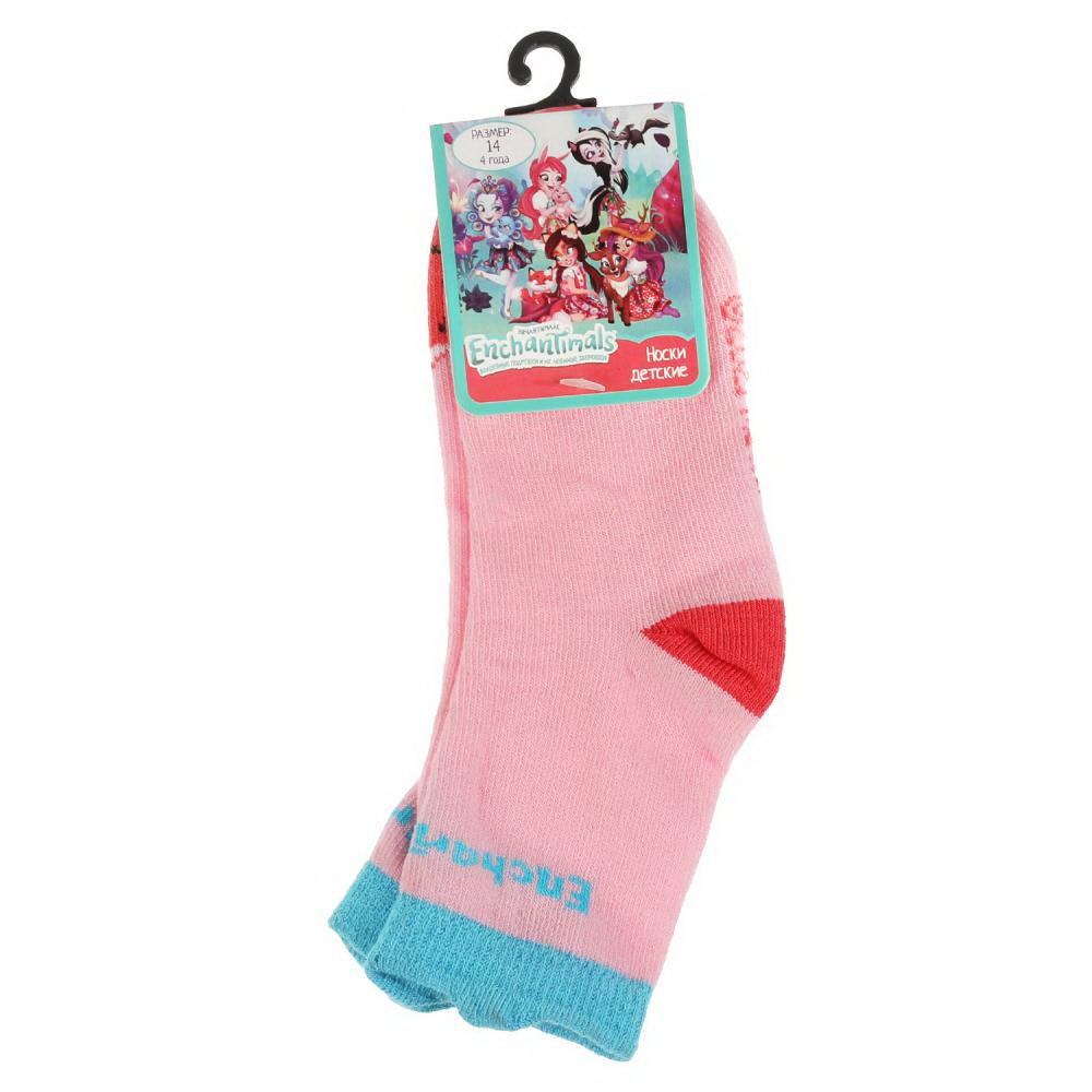 

Носки детские Enchantimals Розовые размер 12 S-C05-EN-12, Розовый, S-C05-EN