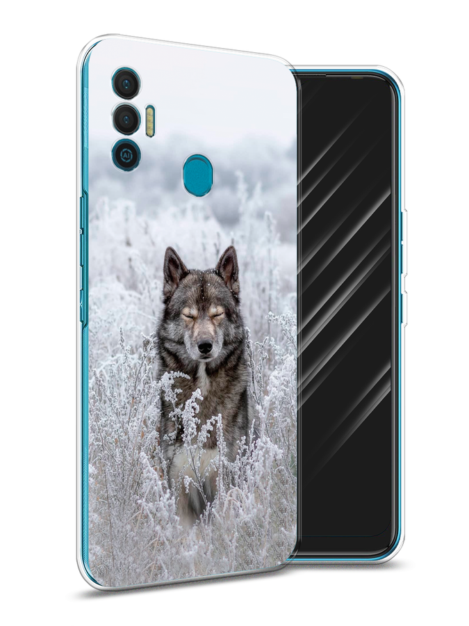 

Чехол Awog на Google Pixel 7 Pro "Волк в поле", Разноцветный
