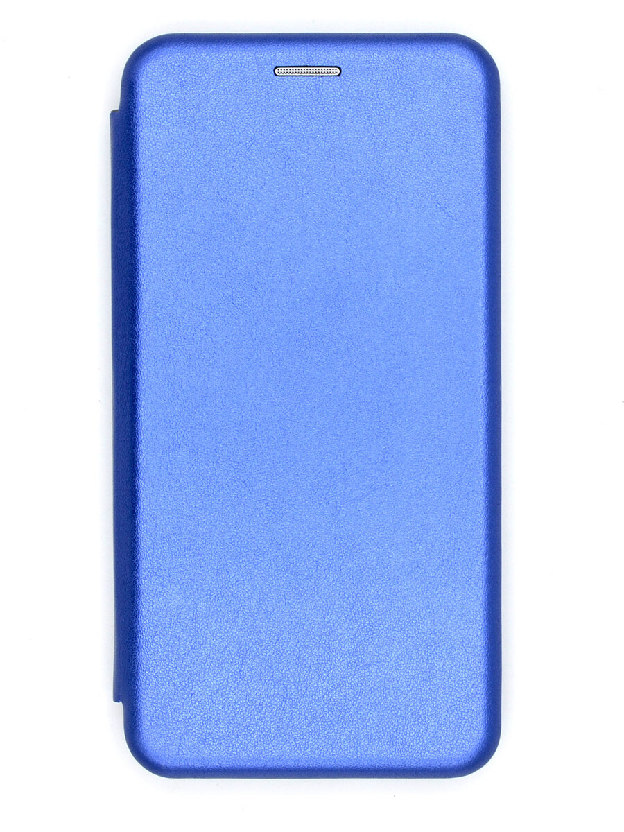 фото Чехол-книга inaks для xiaomi redmi note 8 pro, синий