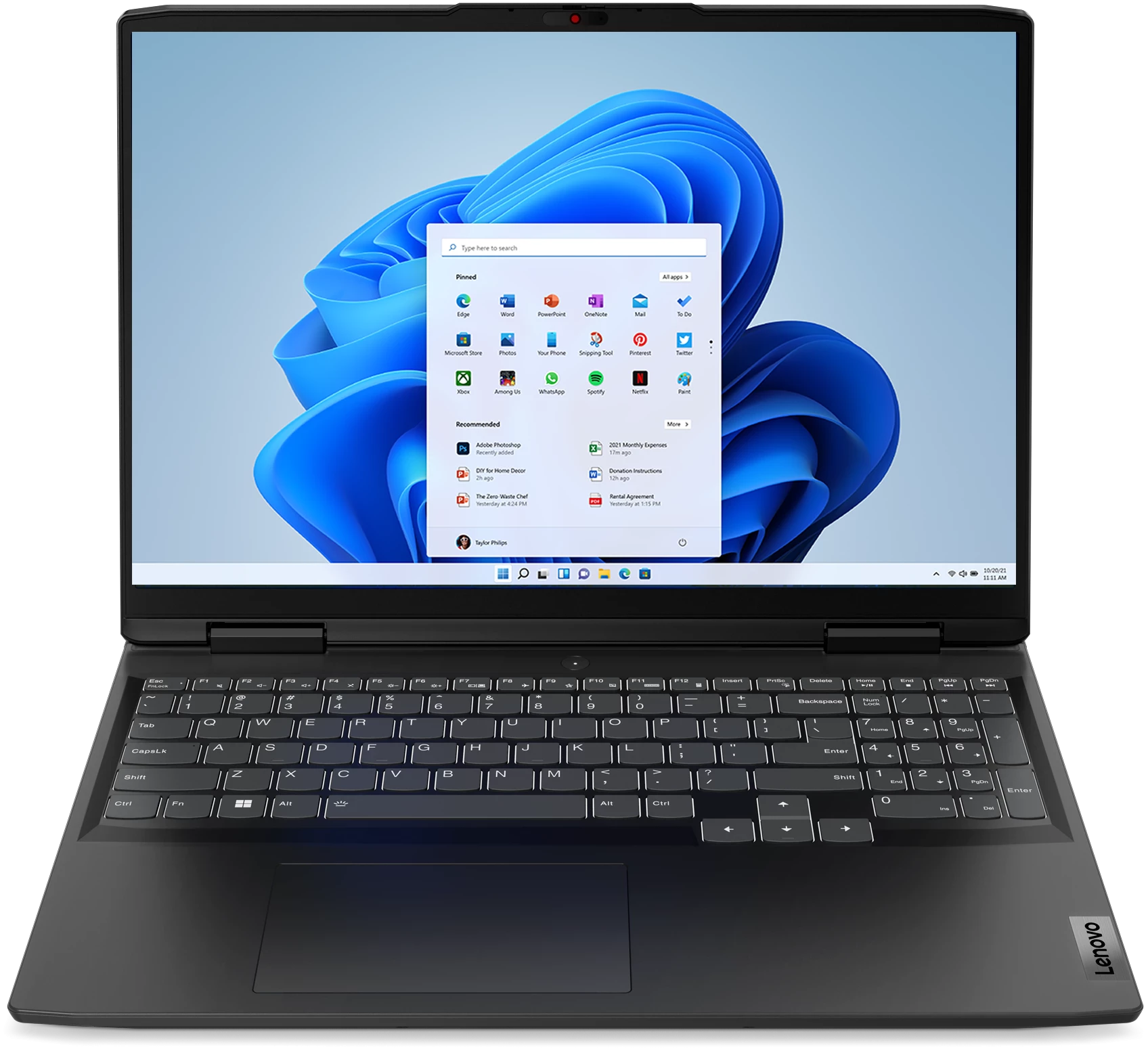 Ноутбук Lenovo IdeaPad Gaming 3 Gen 7 черный (82SA008LRU)