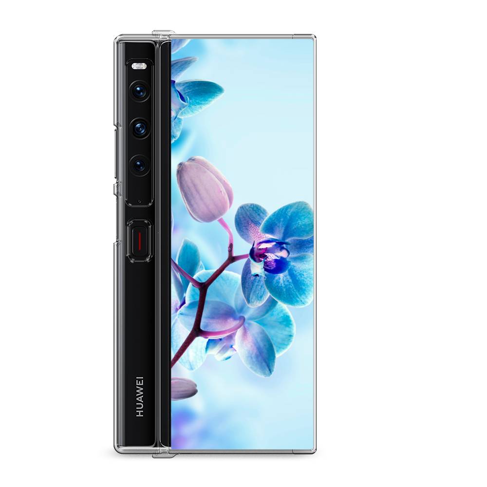 

Силиконовый чехол "Голубая орхидея" на Huawei Mate Xs 2 / Хуавеи Мате Xs 2