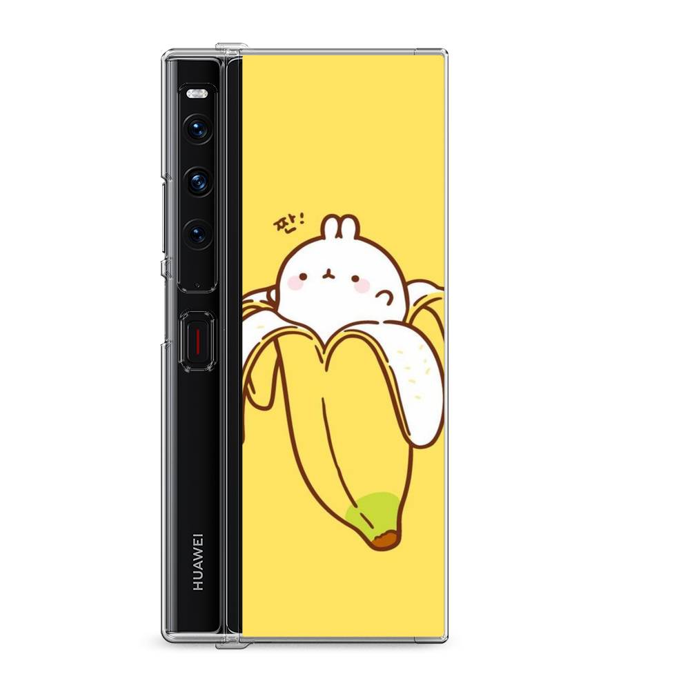 

Силиконовый чехол "Зайчик-бананчик" на Huawei Mate Xs 2 / Хуавеи Мате Xs 2