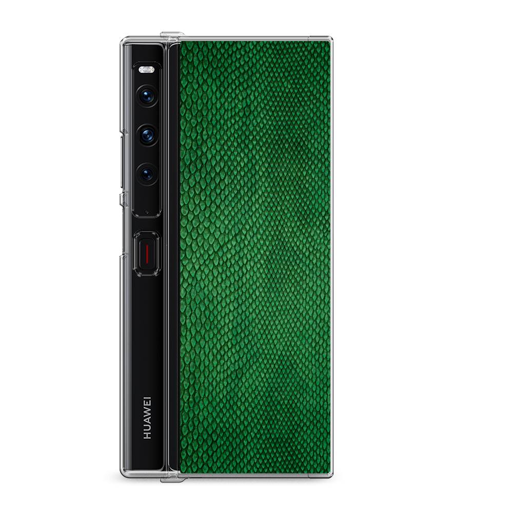 

Силиконовый чехол "Изумрудная змея" на Huawei Mate Xs 2 / Хуавеи Мате Xs 2