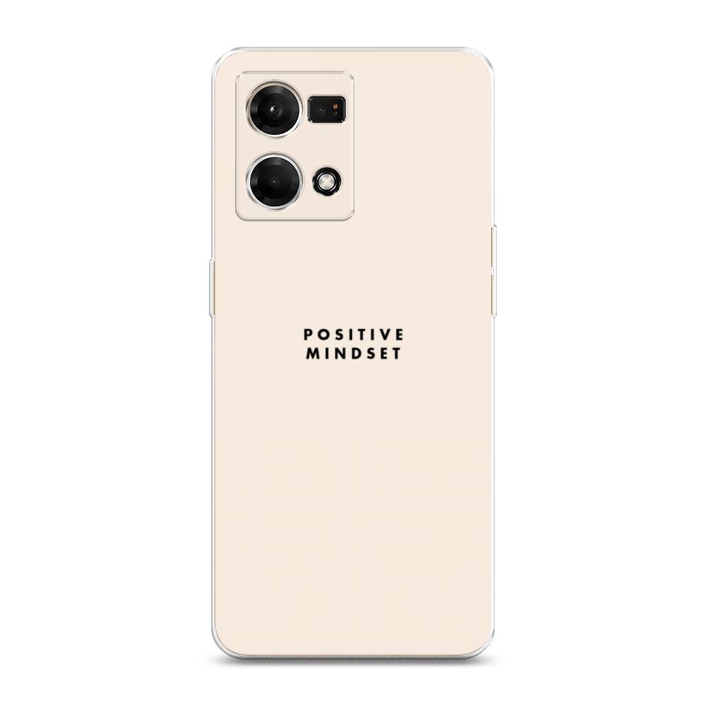 

Силиконовый чехол "Позитивное мышление" на Oppo Reno 7 4G / Оппо Рено 7 4G