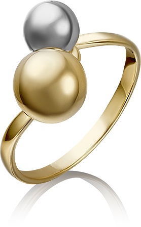 

Кольцо из золота р. 20 PLATINA jewelry 01-5250-00-000-1121-42, 01-5250-00-000-1121-42