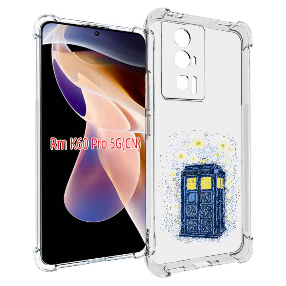 

Чехол MyPads будка рисунок для Xiaomi Redmi K60 Pro, Прозрачный, Tocco