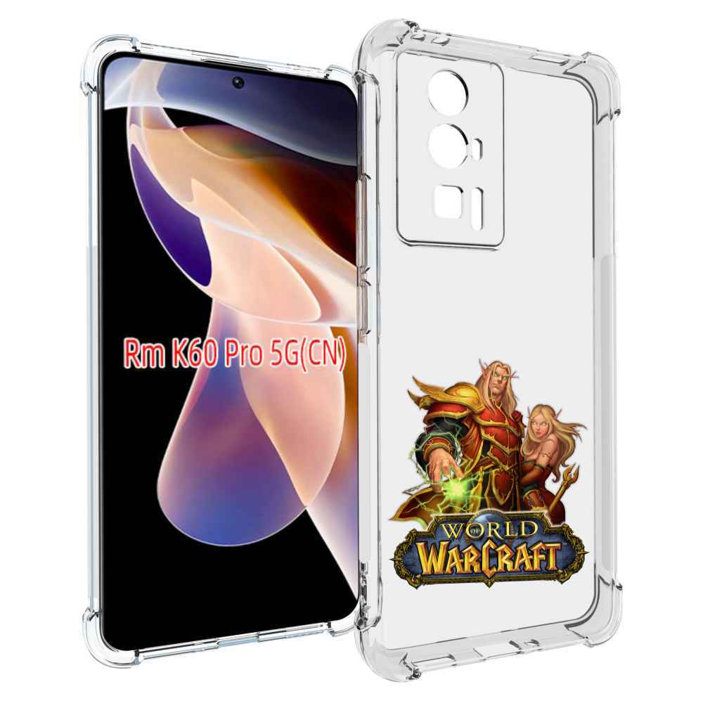 

Чехол MyPads варкрафт2 для Xiaomi Redmi K60 Pro, Прозрачный, Tocco