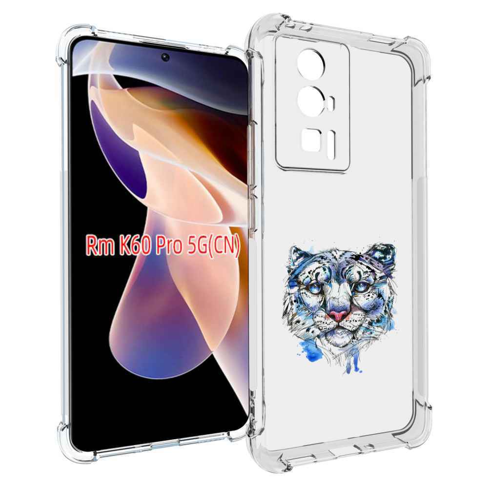 

Чехол MyPads водяной тигр для Xiaomi Redmi K60 Pro, Прозрачный, Tocco