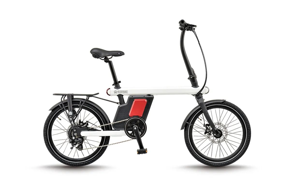 Электрический велосипед Bear Bike Vienna 2021 рост. OS белый