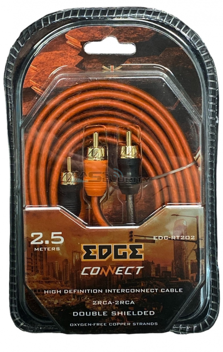 Провод соеденительный EDGE EDC-RT202 2RCA-2RCA 2.5m