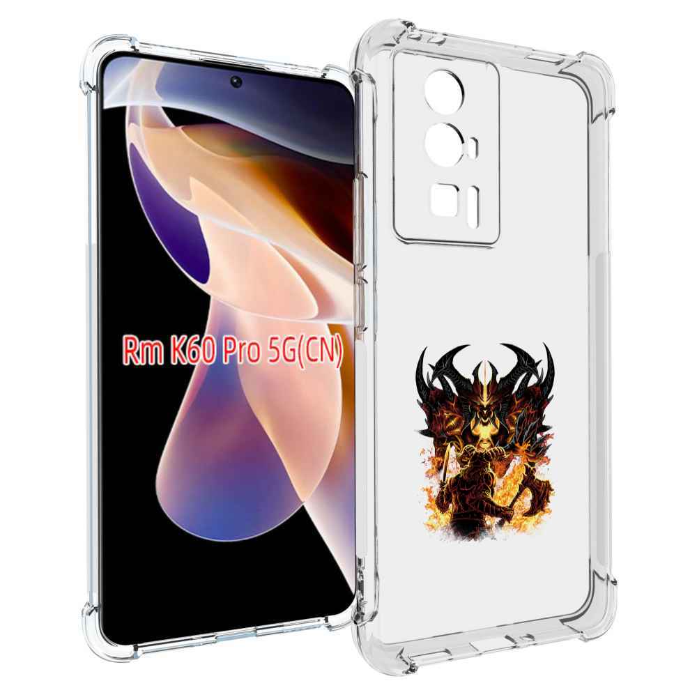 

Чехол MyPads демон shadow fiend для Xiaomi Redmi K60 Pro, Прозрачный, Tocco