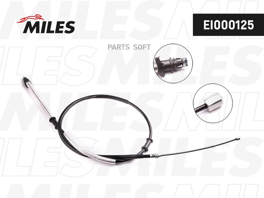 

MILES EI000125 Трос стояночного тормоза правый FIAT DOBLO 01- EI000125