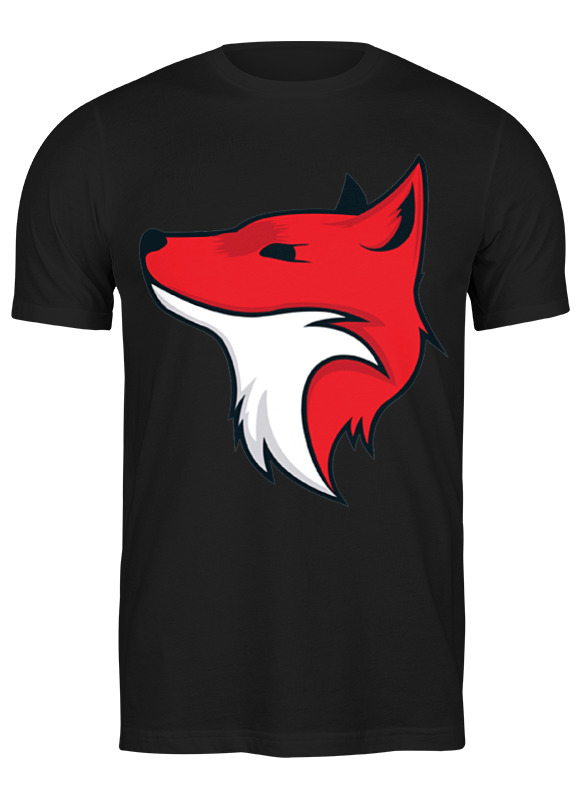 

Футболка мужская Printio Fox / лиса черная S, Черный, Fox / лиса