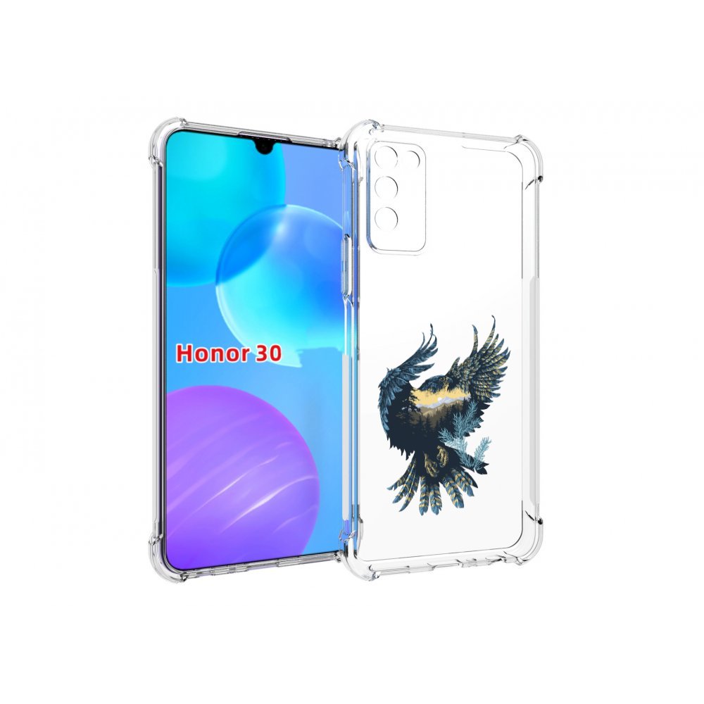 

Чехол MyPads мирок в соколе для Huawei Honor 30 Lite, Tocco