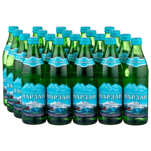 

Минеральная вода Нарзан 0,45 л стекло 100029 (20 шт.), 100029-20