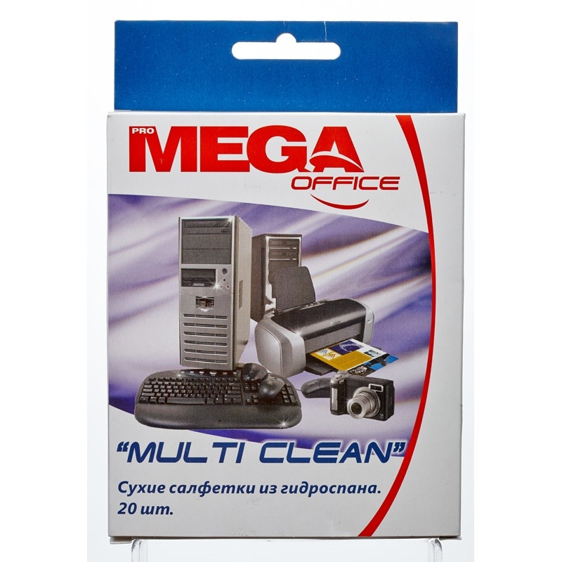 

Attache Promega Office, Selection Multi Clean, универсальные, сухие, 20 шт