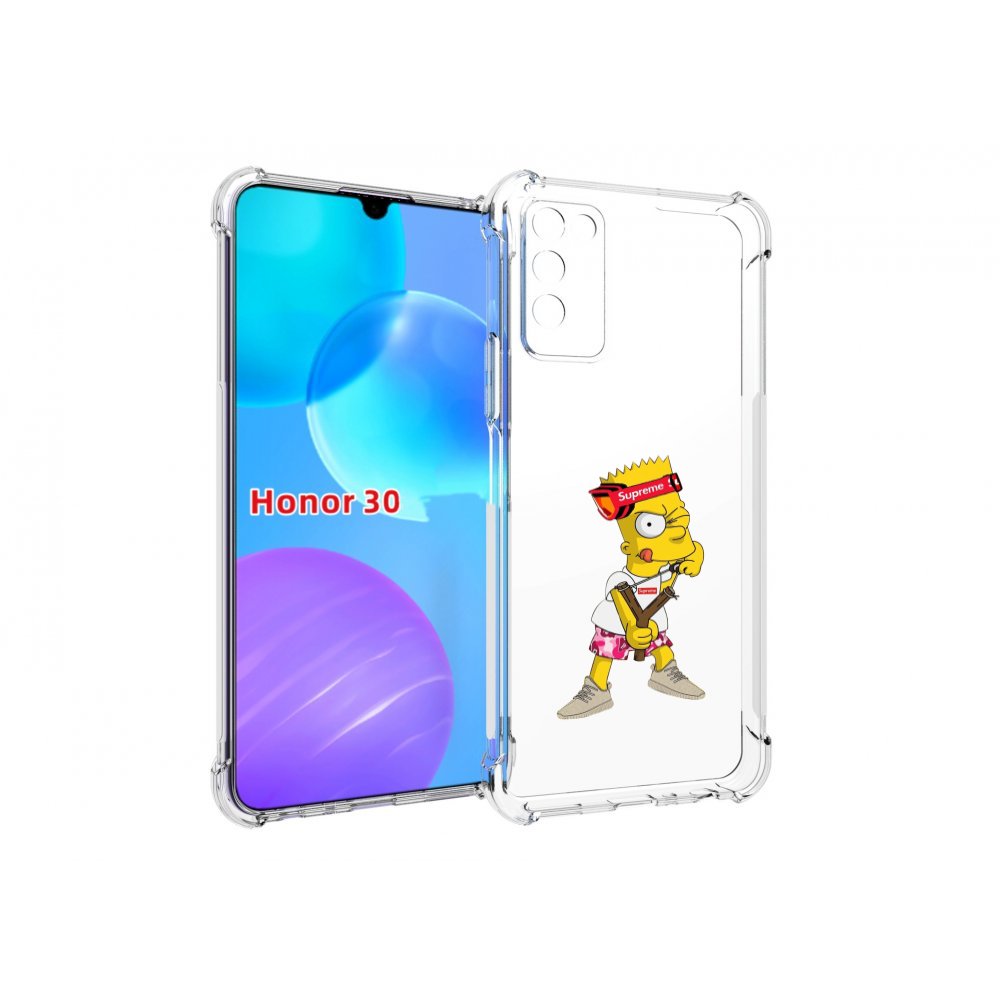 

Чехол MyPads модный-барт-симпсон для Huawei Honor 30 Lite, Tocco