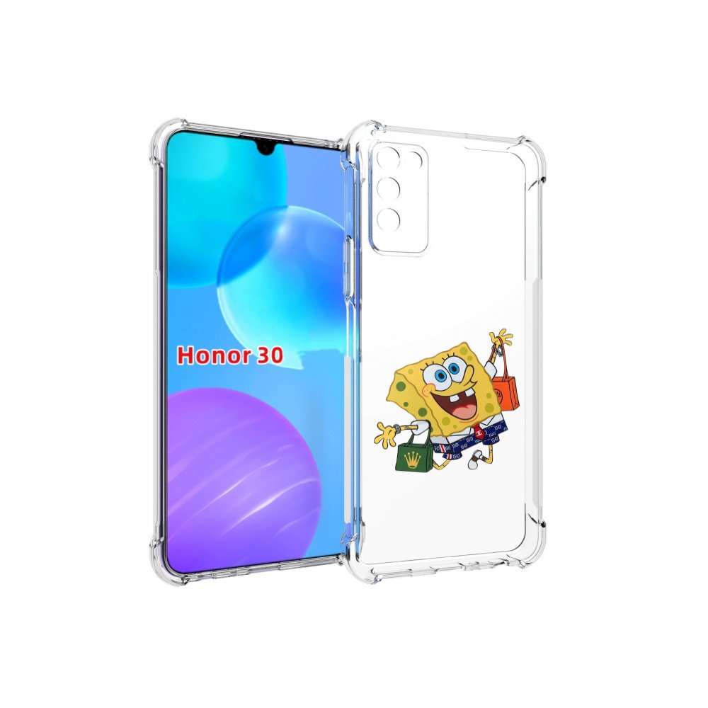 

Чехол MyPads модный-спанч-боб для Huawei Honor 30 Lite, Tocco