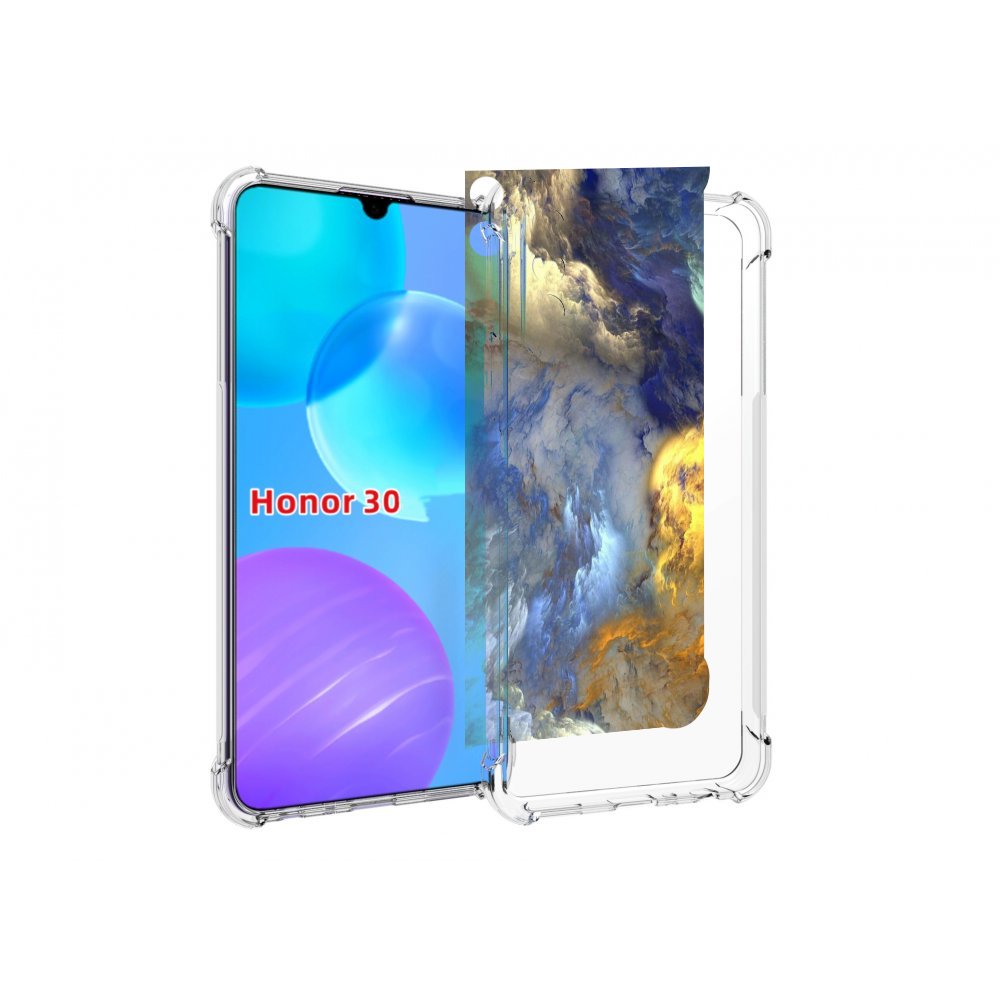 

Чехол MyPads мраморное небо для Huawei Honor 30 Lite, Tocco