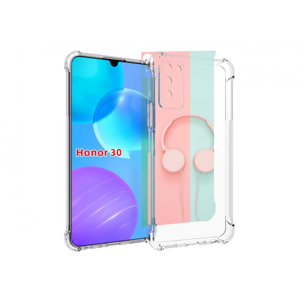 

Чехол MyPads наушники-минимализм для Huawei Honor 30 Lite, Tocco