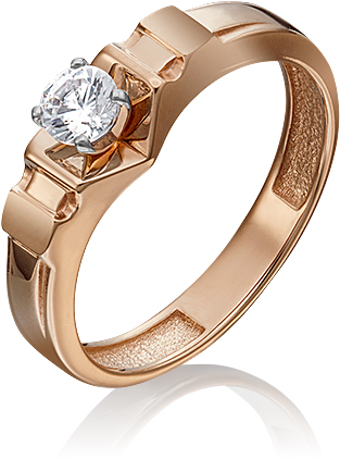 

Кольцо из золота р. 19,5 PLATINA jewelry 01-5259-00-501-1111-38, фианит, 01-5259-00-501-1111-38