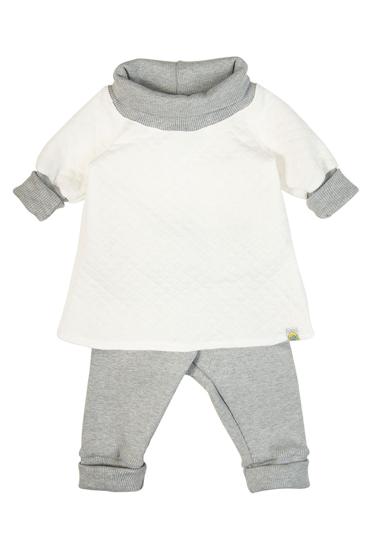 

Комплект на лето "Имото", цвет: молоко, размер 80, К30/10